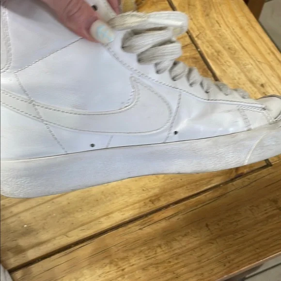 Nike all white blazers - Picture 11 of 13